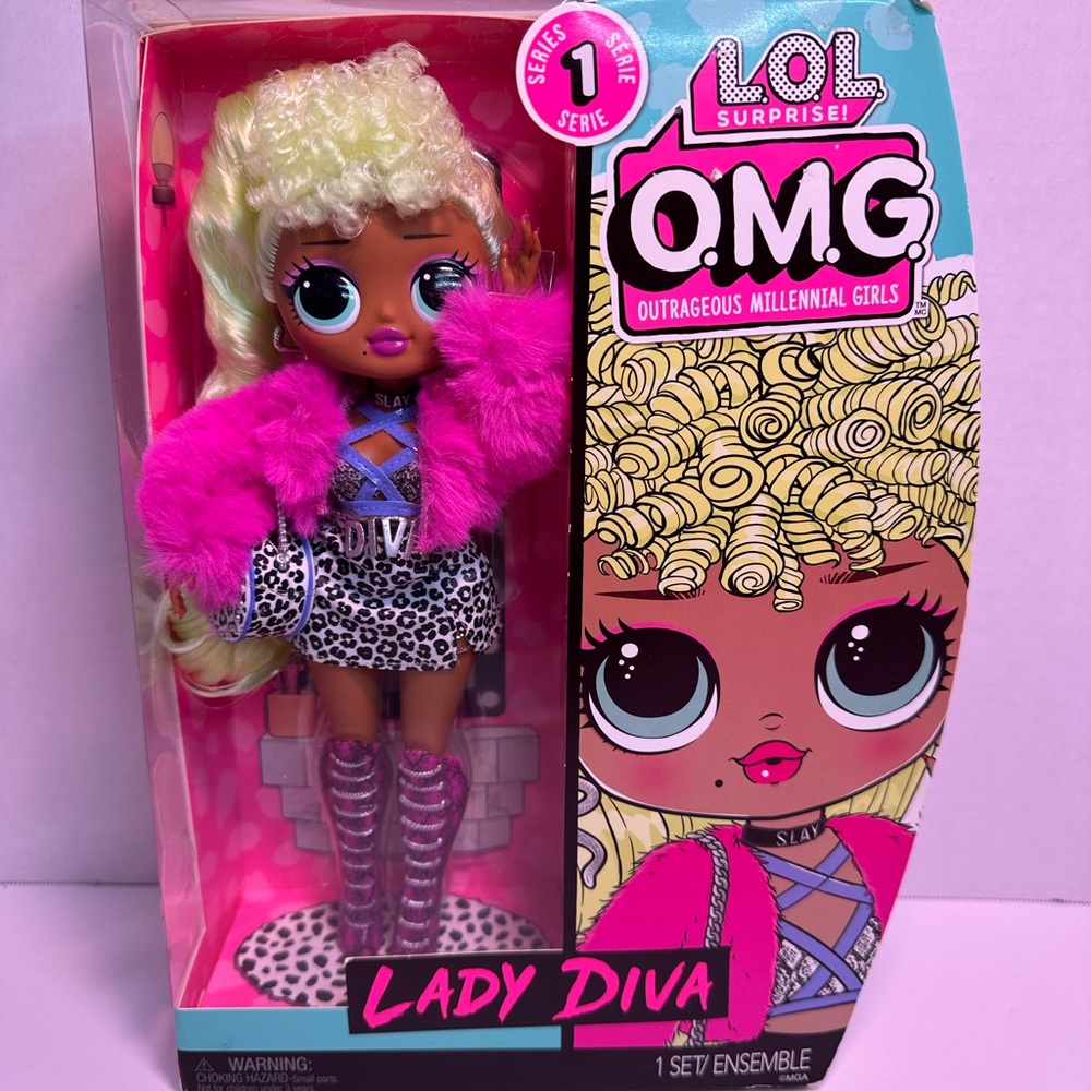 LOL Surprise OMG Lady Diva Fashion Doll Series 1 One 2021